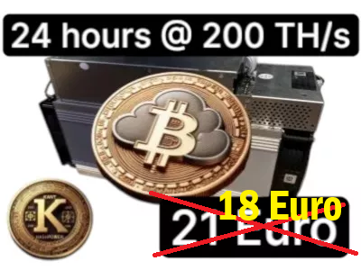 Bitcoin Minen 200 TH/s