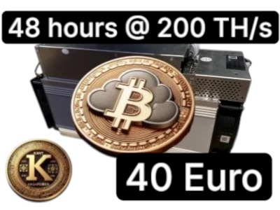 Bitcoin Minen 400 TH/s